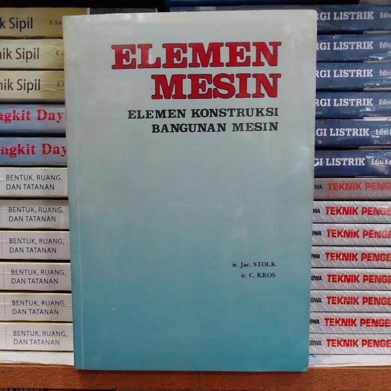 Jual Buku ELEMEN MESIN Elemen Konstruksi Bangunan Mesin | Shopee Indonesia