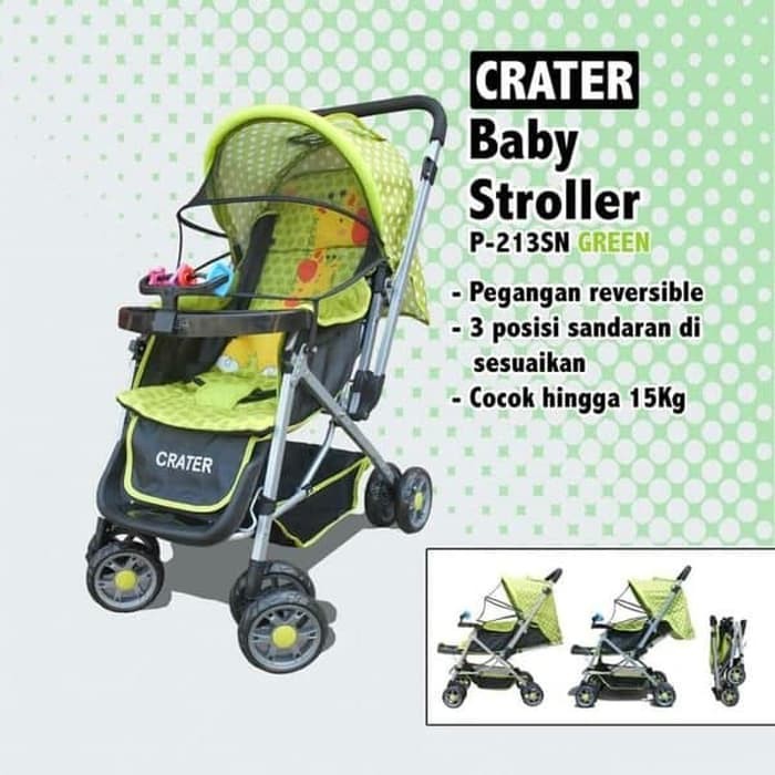 Jual BABY STROLLER CRATER 213 JAMINAN ONGKIR PALING MURAH Shopee Indonesia