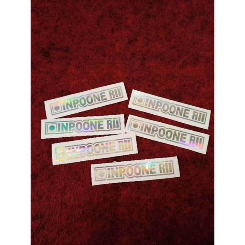 Jual STIKER STICKER INPOONE RII | Shopee Indonesia
