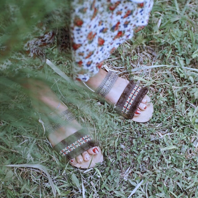 Jual ready stock Sandal boho b94 sandal bohemian sandal wanita