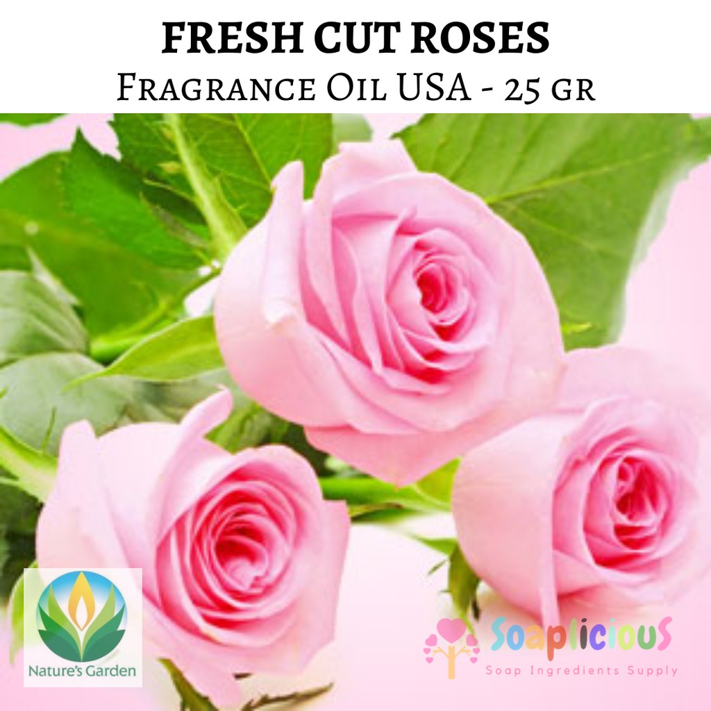 Jual Fresh Cut Roses Fragrance Oil (USA) Shopee Indonesia