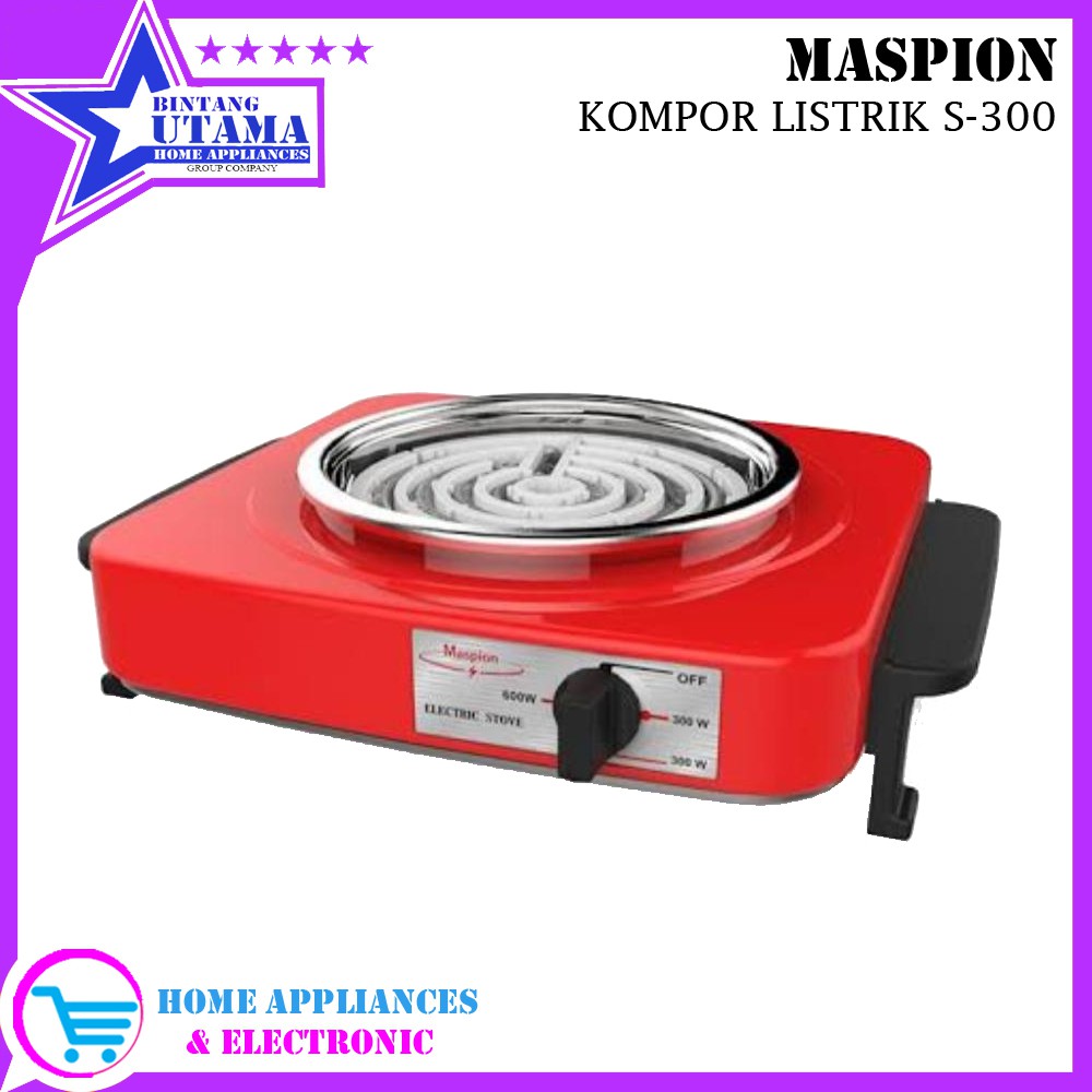 Jual Cod Maspion Kompor Listrik S S S Kompor Portable Garansi Resmi Shopee