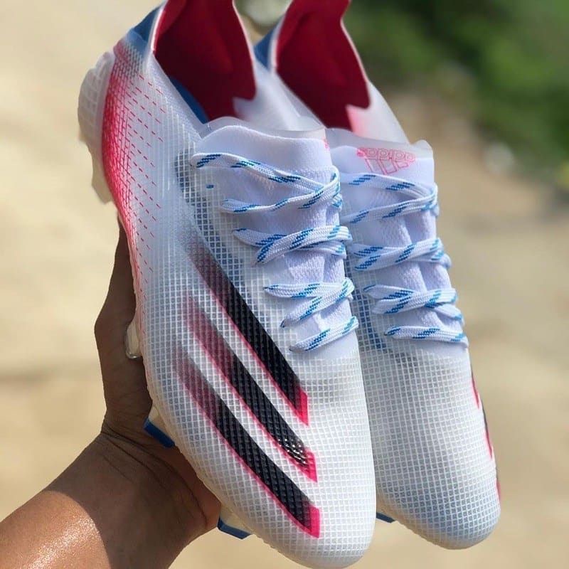 Jual Sepatu Bola Adidas X Ghosted.1 White Red Blue FG | Shopee Indonesia