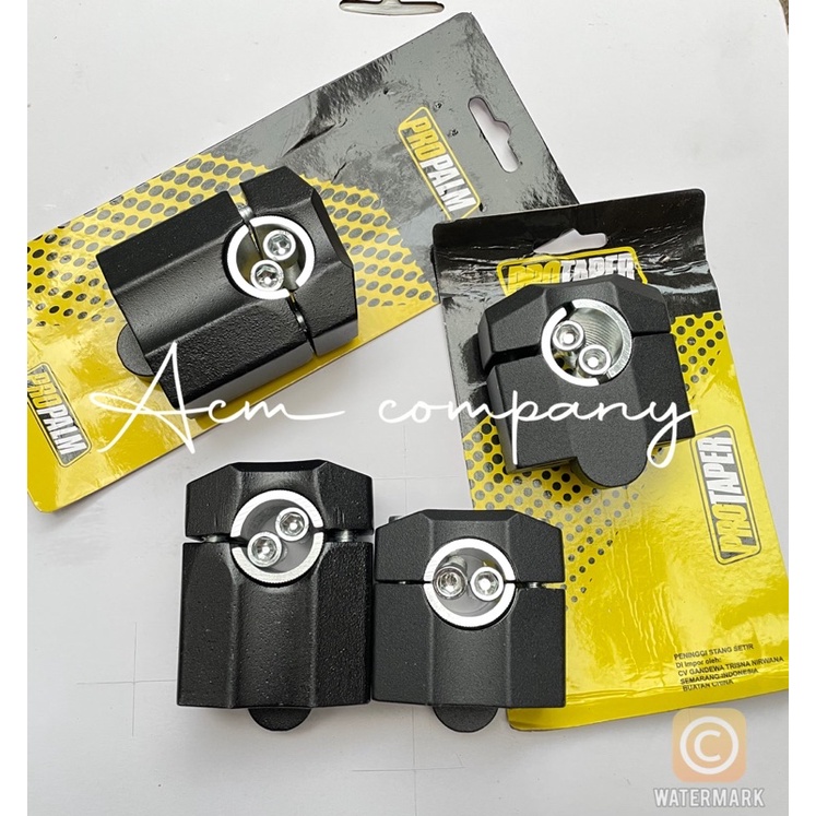 Jual Raiser Stang Protaper Black 5cm 7cm / Riser stang Fatbar Universal ...
