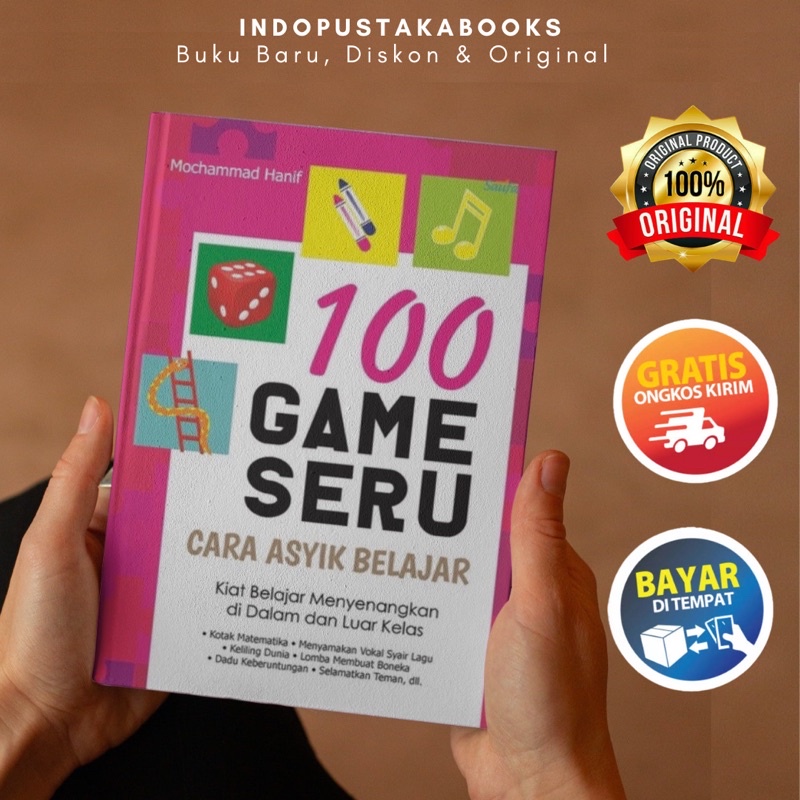 Jual Buku 100 Game Seru Cara Asyik Belajar - Original | Shopee Indonesia