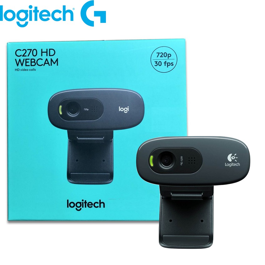 Webcam logitech top c270 shopee