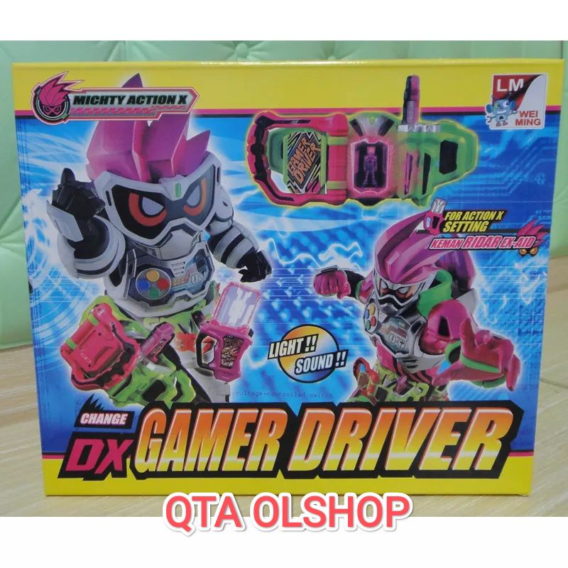 Jual KAMEN RIDER EX AID DX GAMER DRIVER JAPAN SOUND RECAST | Shopee ...