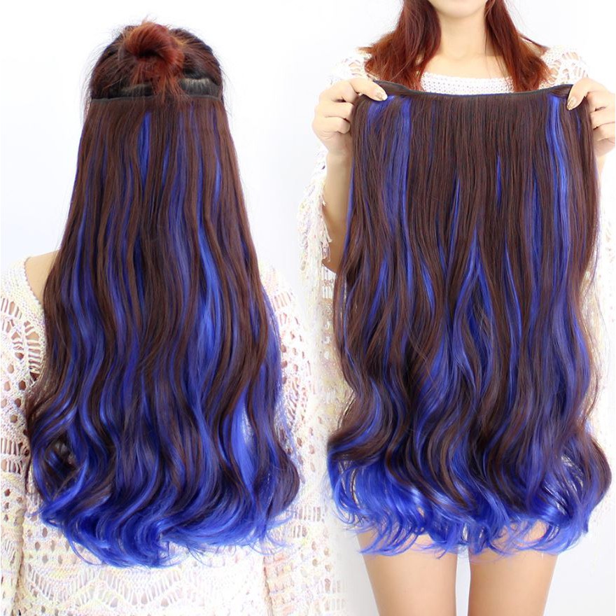 Jual HAIR CLIP RAMBUT PALSU WANITA / HAIRCLIP RAMBUT SAMBUNG BIG LAYER ...