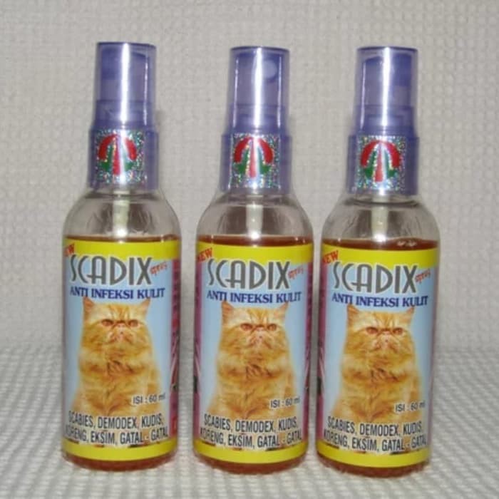 Jual SCADIX CAT SPRAY, OBAT INFEKSI KULIT SPRAY KUCING Shopee Indonesia