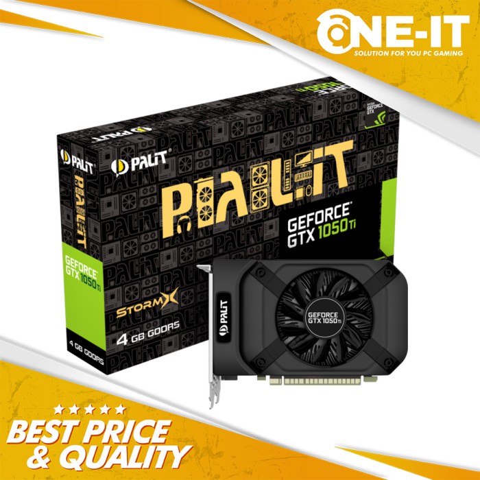 Palit geforce gtx 1050 ti 4gb stormx graphics card