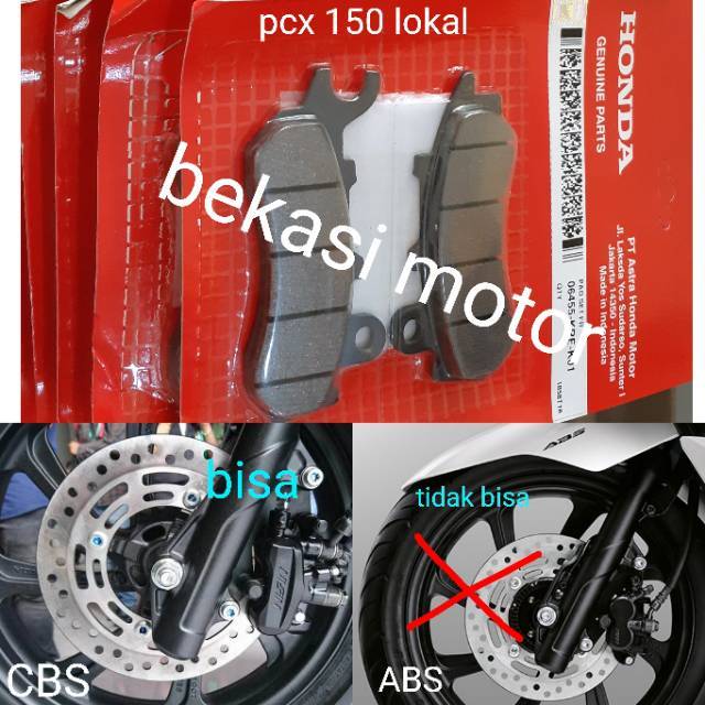 Jual pad kampas rem depan honda PCX 150 K97 CBS ADV 150 CBS pcx 160 ADV