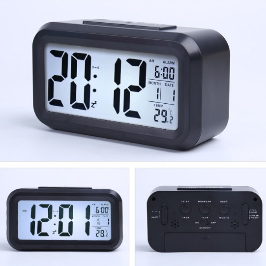 Jual DEJI - Jam LED Digital Clock / Alarm Clock / LED Digital Backlight ...