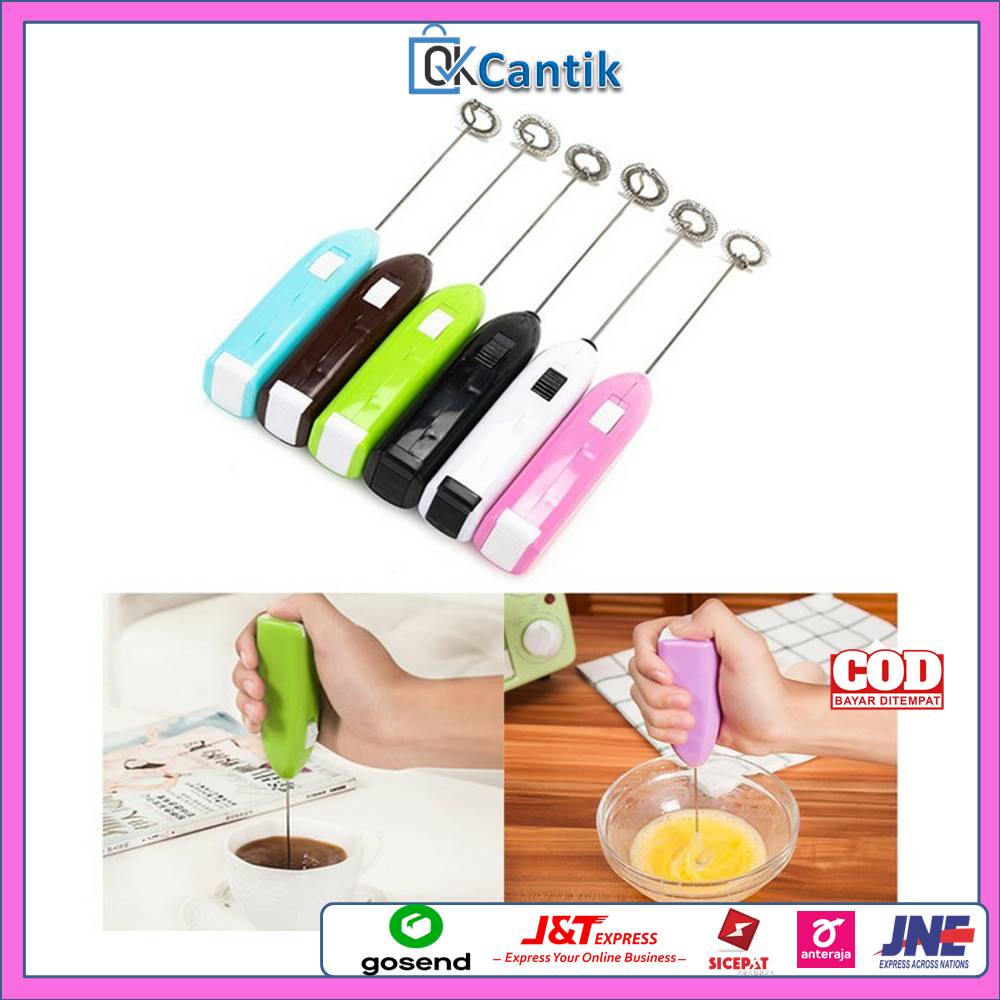 Jual Hand Mixer Mini Coffee Maker Pengaduk Kopi Pengocok Telur Elektrik