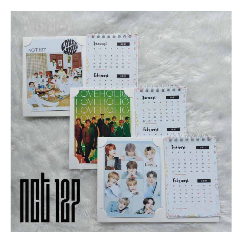 Jual NCT 127 Kalender 2024 Meja (BISA CUSTOM) Shopee Indonesia