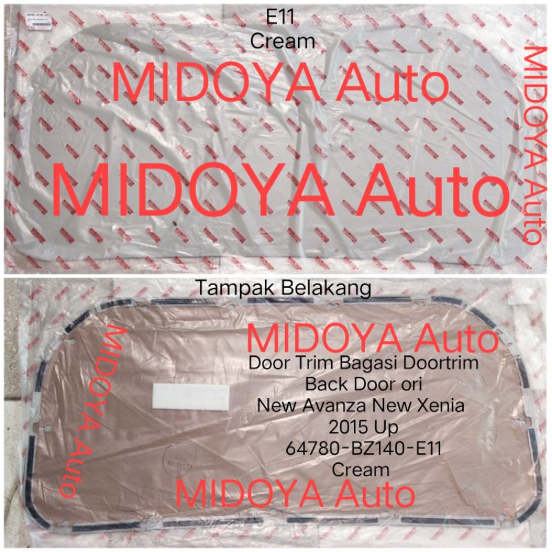 Jual Door Trim Bagasi Doortrim Back Door New Avanza New Xenia 2015 Up