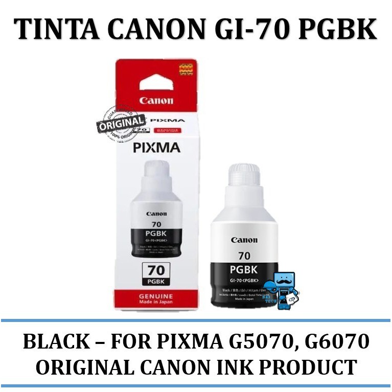 Jual Tinta Canon Gi Pgbk Black Original Shopee Indonesia