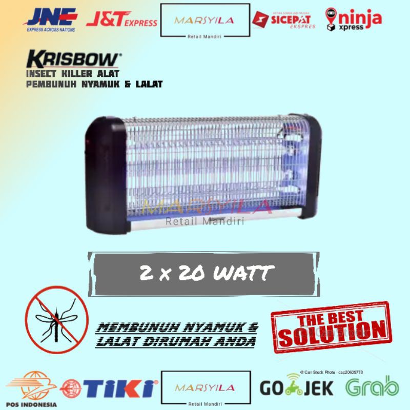 Jual PERANGKAP NYAMUK KRISBOW | LALAT | SERANGGA | ALAT PEMBUNUH ...