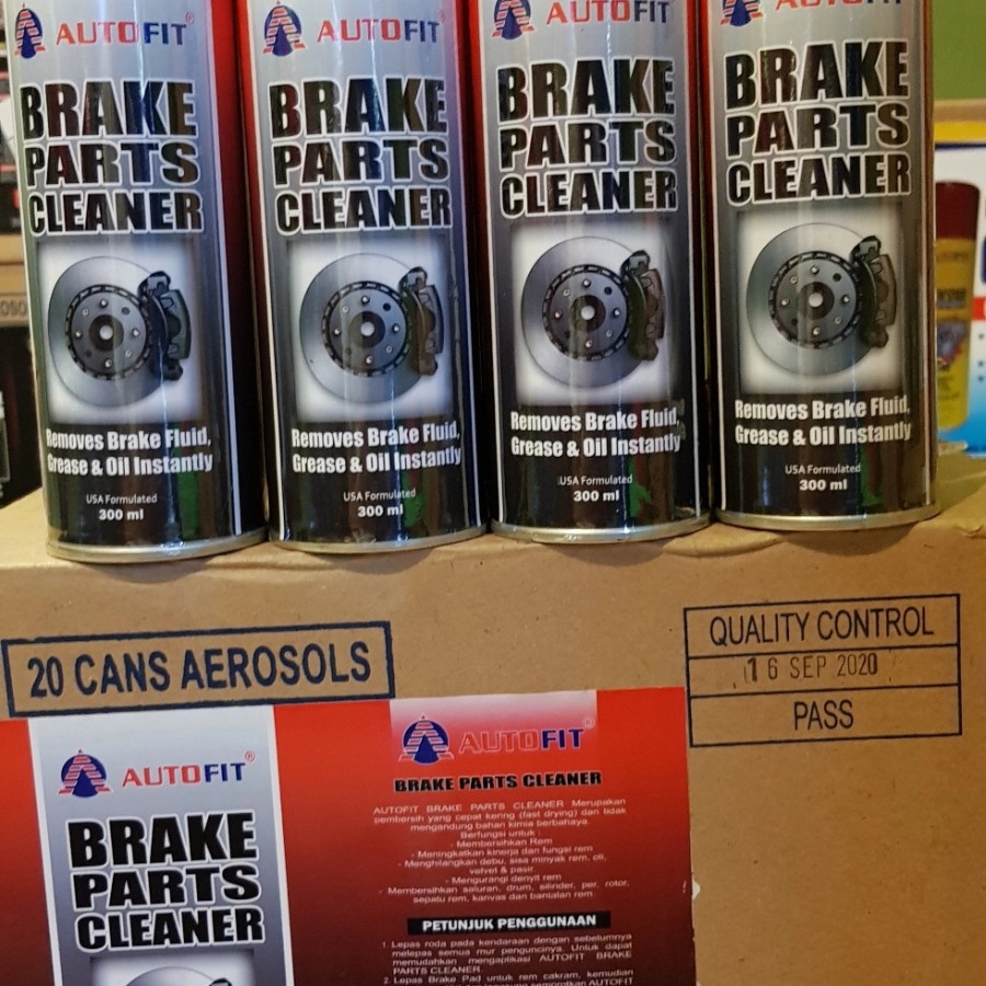 Jual Autofit Brake Parts Cleaner 300ml Cairan Pembersih Part Rem dan ...