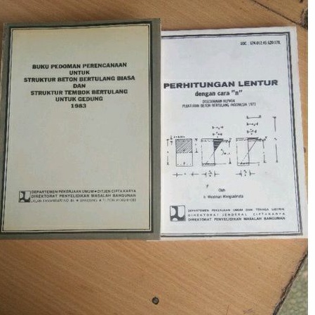 Jual Buku Pedoman Perencanaan Untuk Struktur Beton Bertulang Biasa Dan ...