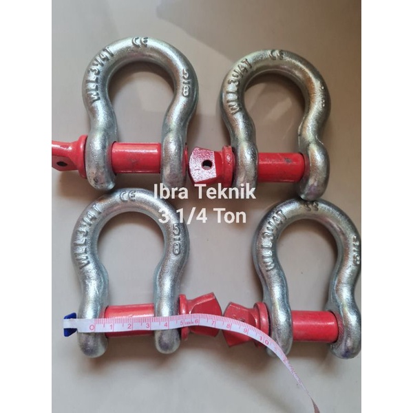 Jual Segel omega 3 1/4ton Shackle 5/8 inchi | Shopee Indonesia