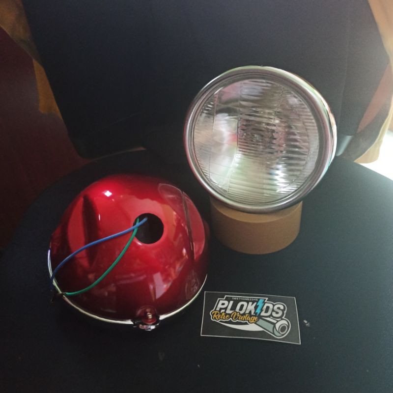 Jual LAMPU CB 100 HEADLAMP CB 100 BATOK CB 100 | Shopee Indonesia