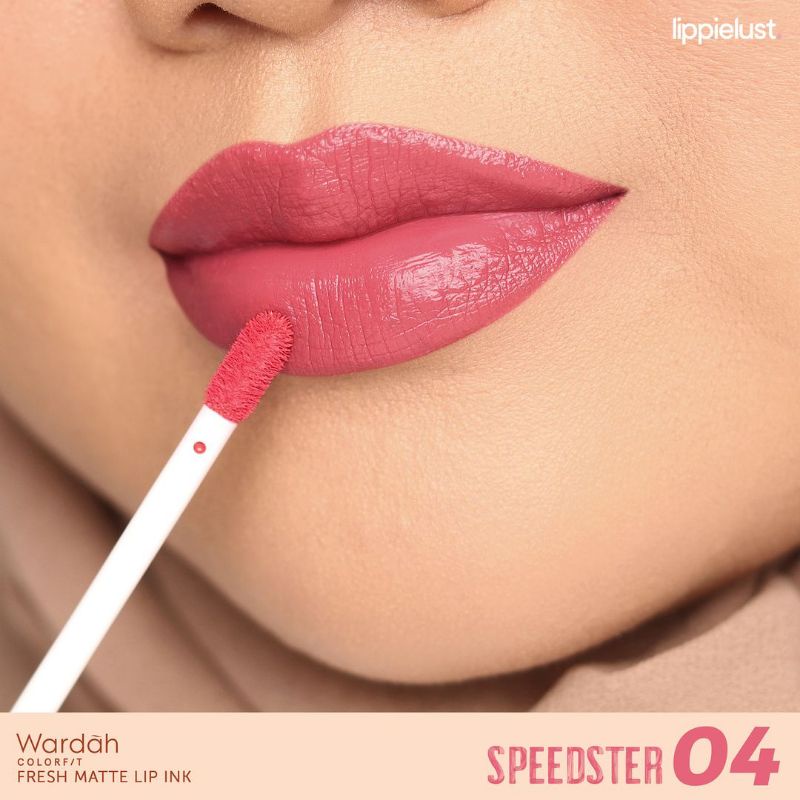 Jual Wardah Colorfit Fresh Matte Lip Ink (04 Speedster) | Shopee Indonesia