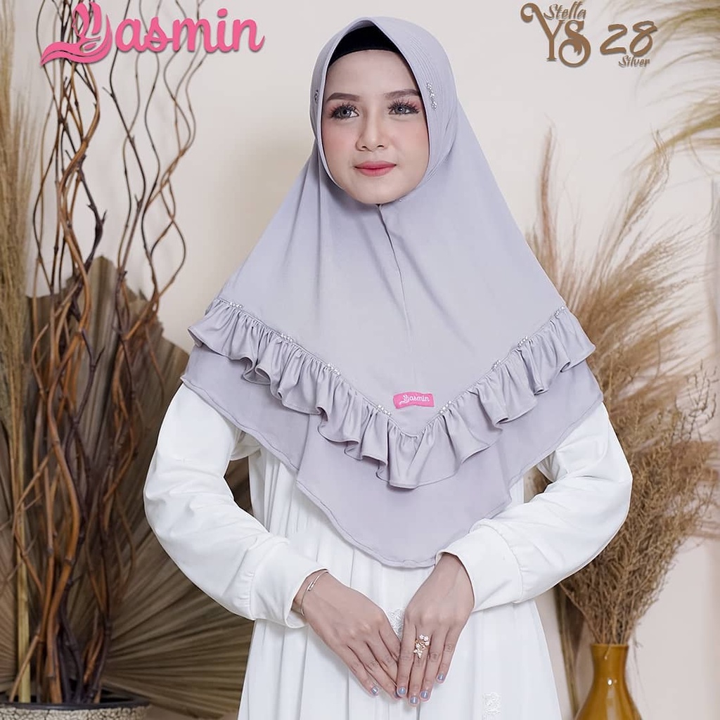 Jual Jilbab Instant Hana Ruffle Yasmin Hijab Ys 28 Hijab instan ...