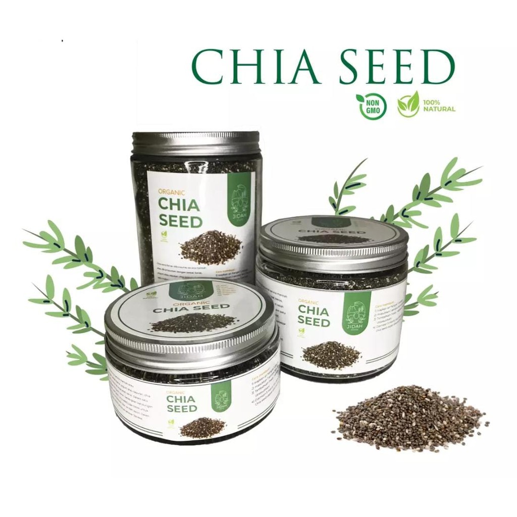Jual Chia Seed organic Non GMO Premium Quality | Shopee Indonesia