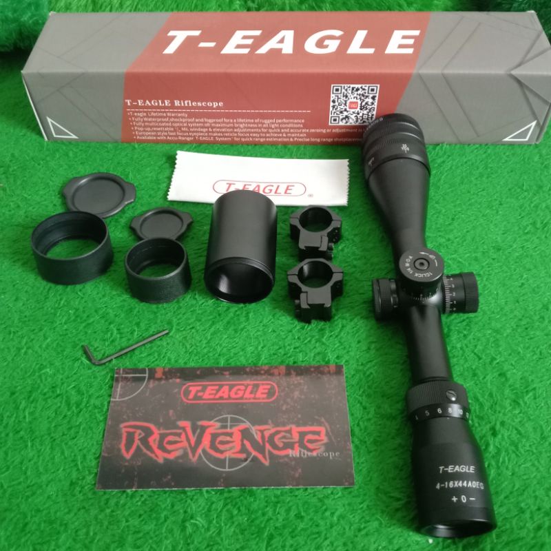 Jual TELESCOPE T-EAGLE 4-16X44AO RETIKEL Hk | Shopee Indonesia