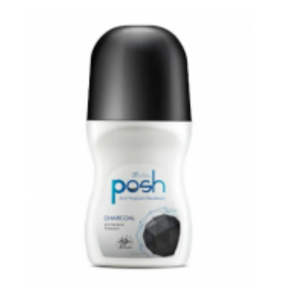 Jual Posh Charcoal Anti Perspirant Deodorant Roll On 50Ml Shopee