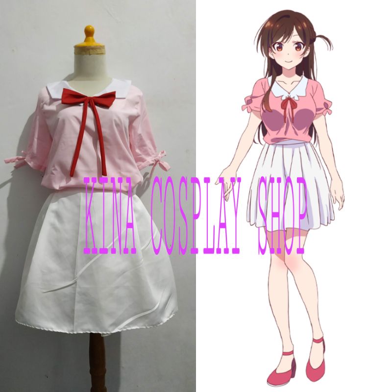 Jual Rent A Girlfriend/Kanojo Okarishimasu Mizuhara Chizuru Daily pink