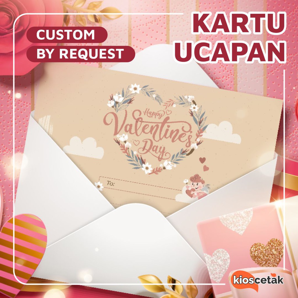 Jual Cetak Kartu Ucapan Custom By Request | Shopee Indonesia