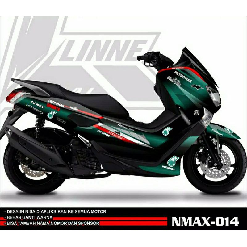 Jual Decal Full Body Yamaha Nmax Variasi Petronas Pilihan Warna Pilihan