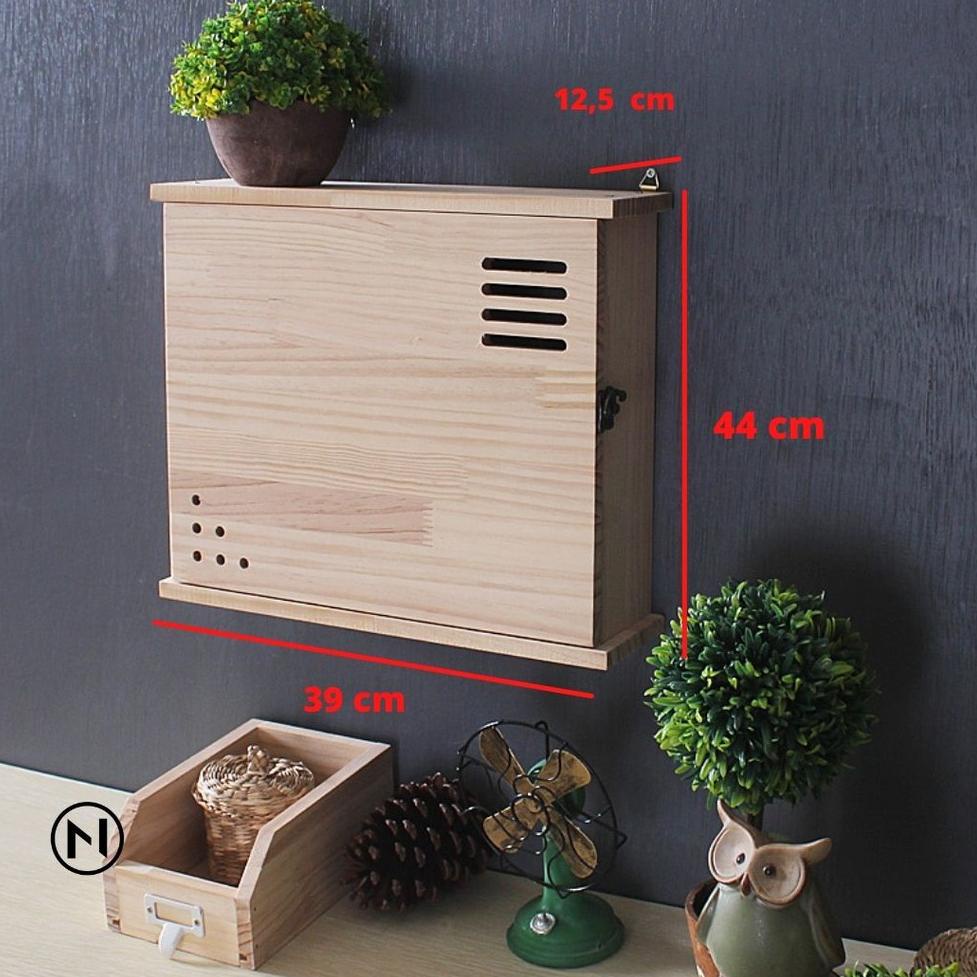 Jual Bisa COD Nanhayu Mcb Box Cover Penutup Meteran Listrik MCB Dan