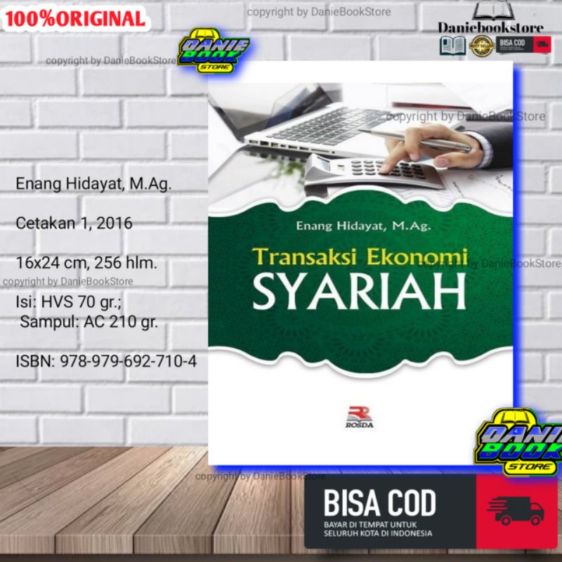 Jual Transaksi Ekonomi Syariah Enang Hidayat M Ag Rosda Shopee