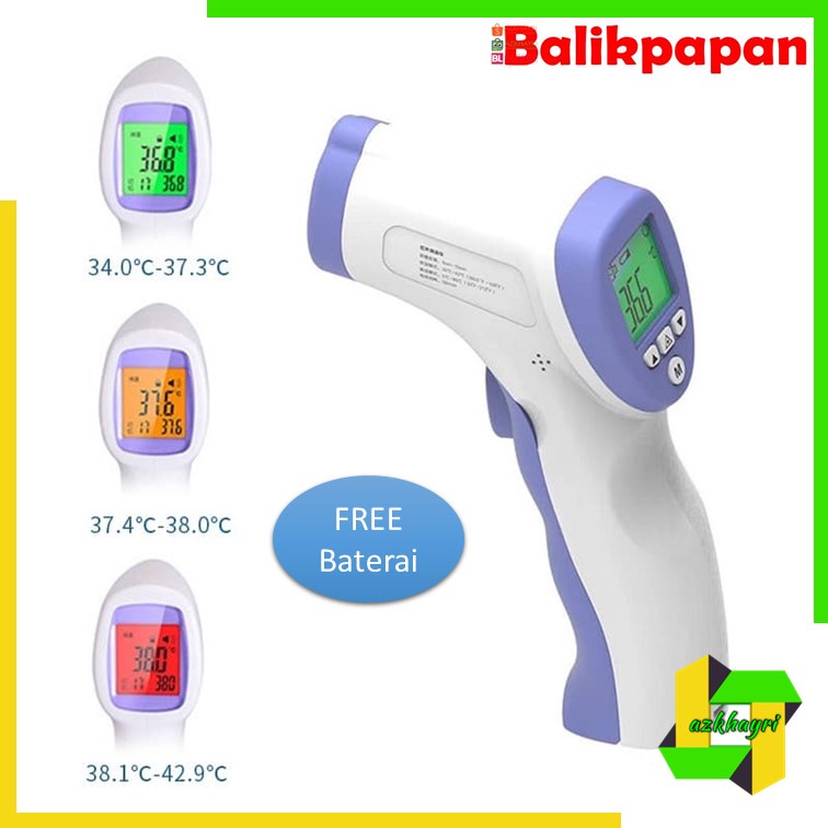 Jual Thermometer Infrared Suhu IR Termometer Laser Termo Gun DT-8826 ...