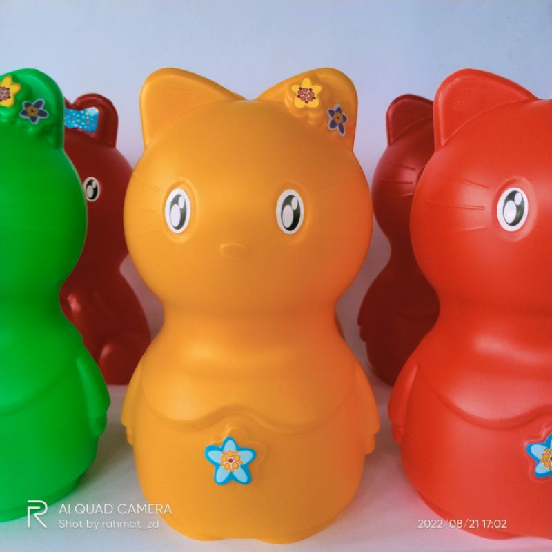 Jual Celengan Kucing / Celengan Plastik | Shopee Indonesia