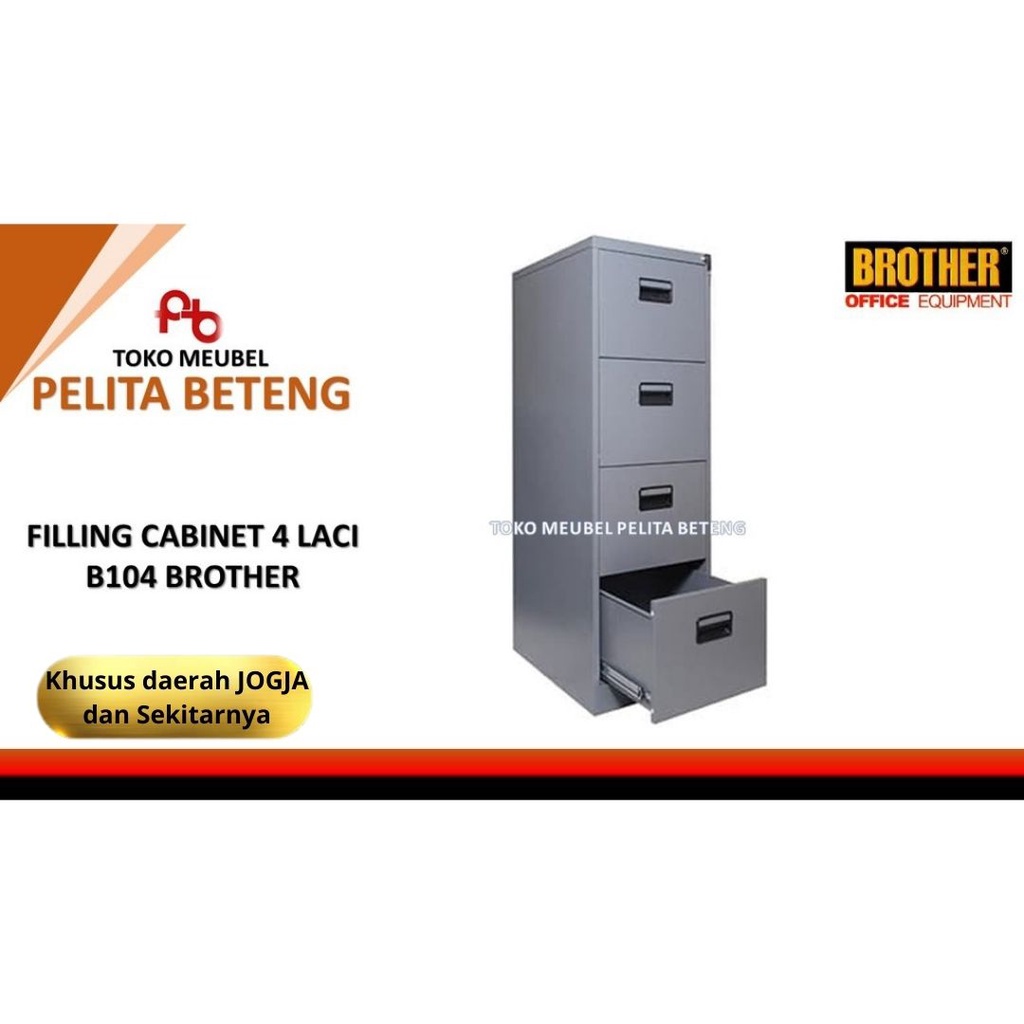 Jual Lemari Filling Cabinet Brother B 104 Jogja | Shopee Indonesia