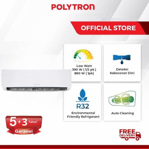 Jual Polytron Ac Standart Pk Deluxe Pac Vh Shopee Indonesia