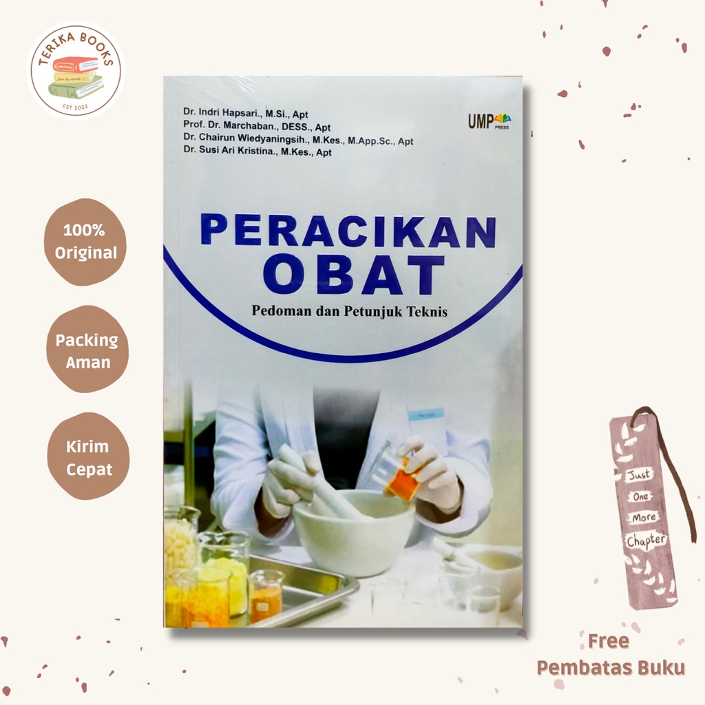 Jual Buku Original - Peracikan Obat Pedoman Dan Petunjuk Teknis ...