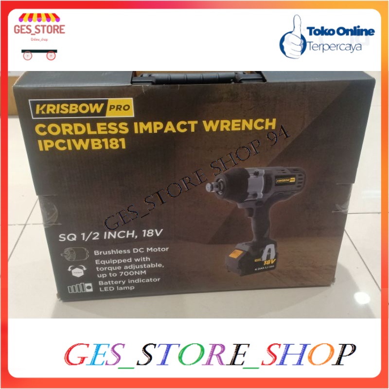 Impact best sale wrench krisbow