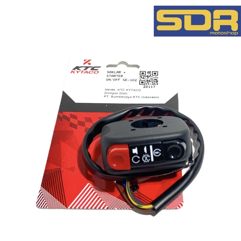 Jual Saklar Starter On Off KTC Kytaco Se102 universal Kanan | Shopee ...
