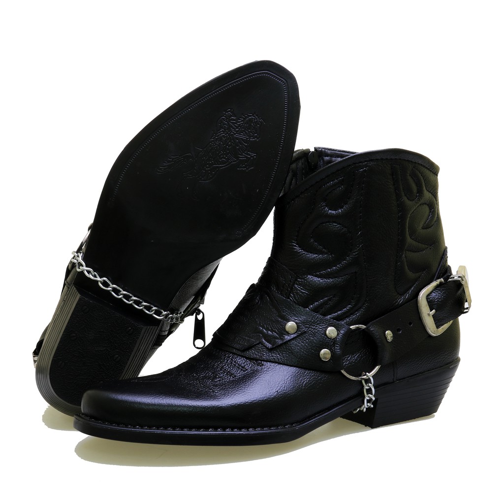 Jual sepatu pria boots motor sepatu boot touring moge - sepatu Harley ...