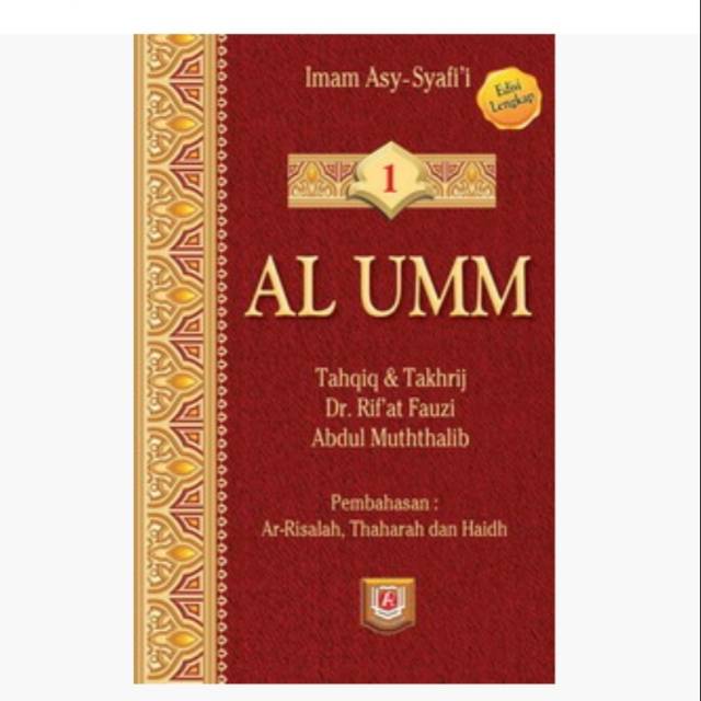 Jual Kitab Al Umm Jilid 1 Edisi Lengkap Original Pustaka Azzam