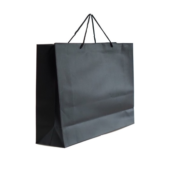 Jual Paper Bag Polos Hitam Papper Bag Paperbag Tas Kado Shopee