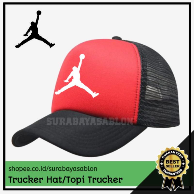 Topi Jaring Topi Nike Air Jordan Topi AIR JORDAN Trucker Jaring