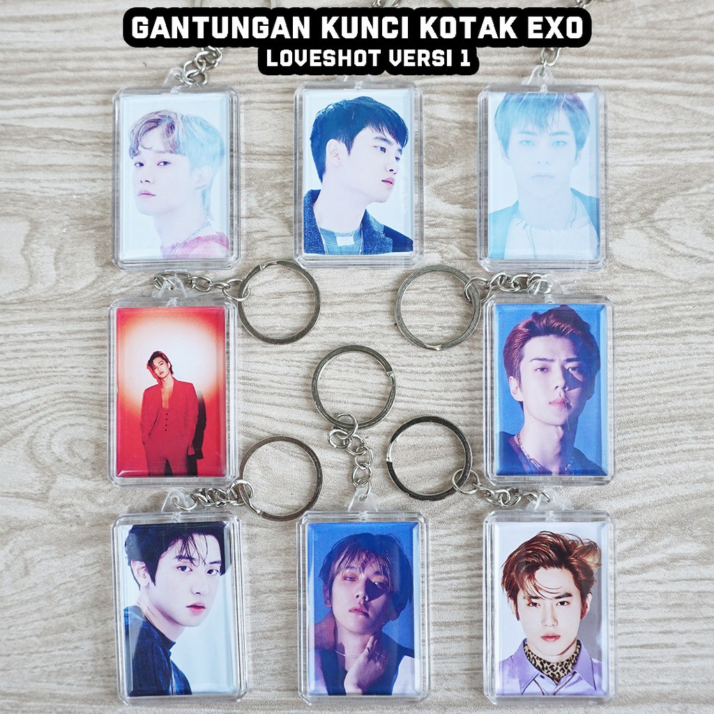 Diy Exo Merchandise Collection Promo Gantungan Kunci Enhypen