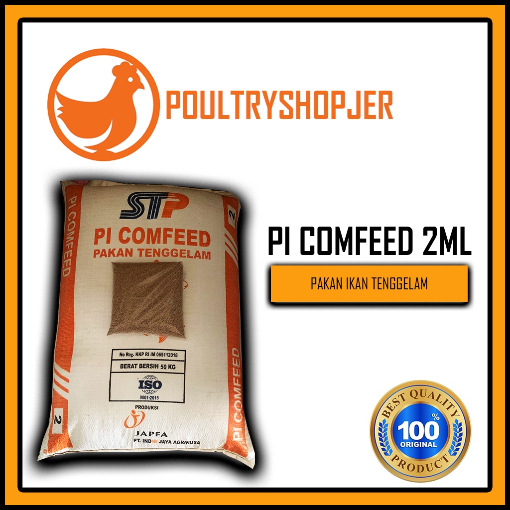 Jual JAPFA PI Comfeed 2ML - Pakan Ikan Tenggelam Berkualitas Repack 1KG ...