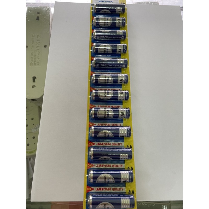 Jual Panasonic prima baterai jam ukuran AA biru | Shopee Indonesia