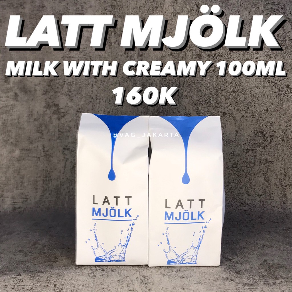 Jual Latt Mjolk By Vape Truck Liquid Susu Ml Indonesia Shopee